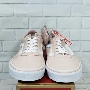 vans ward women's skate shoes rose